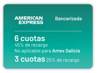 Amex - bancarizada Amex - bancarizada