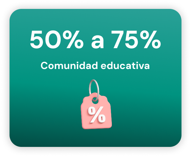 Descuento comunidad edutiva Siglo 21
