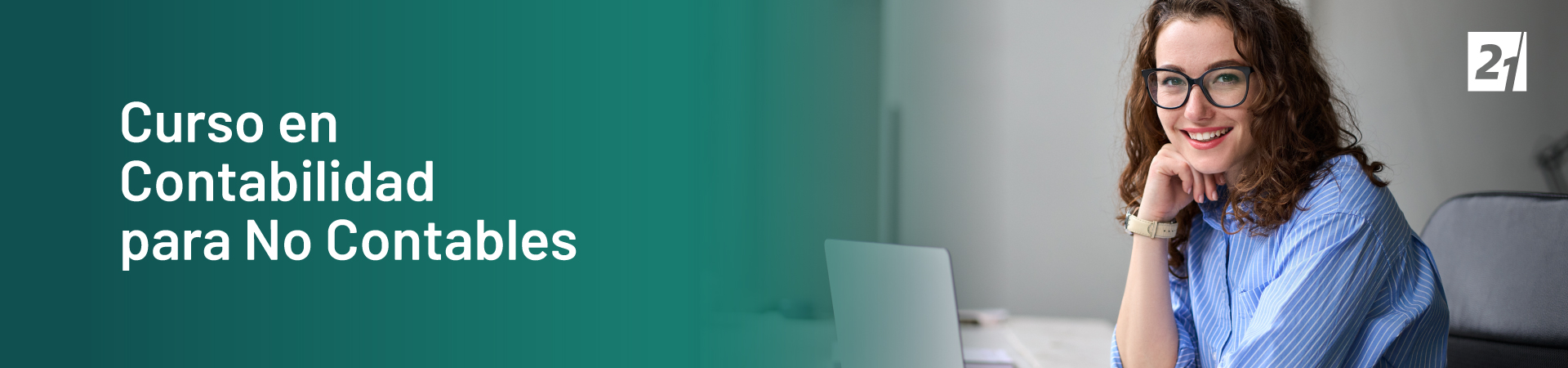 Curso en Contabilidad para No Contables - Header Desktop