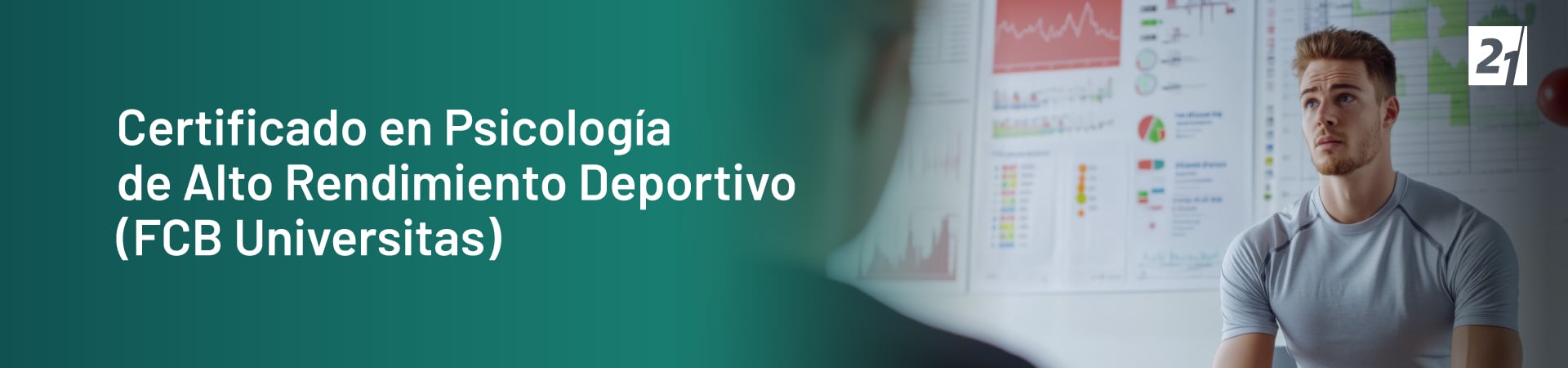 Header Desktop Certificado en Psicología de Alto Rendimiento Deportivo (FCB Universitas)