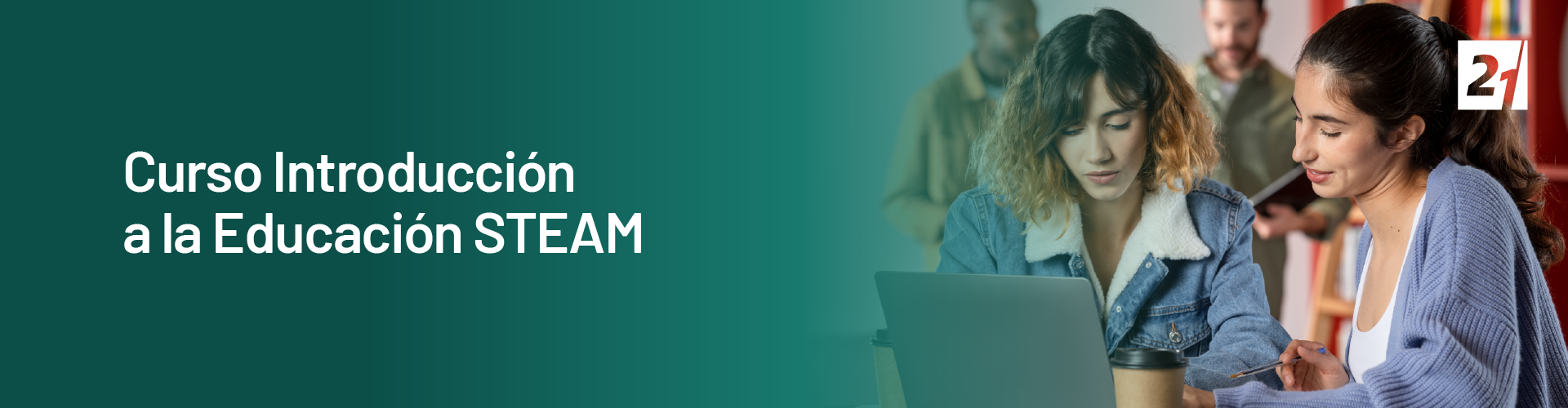 Header Desktop Curso Introducción a la Educación STEAM