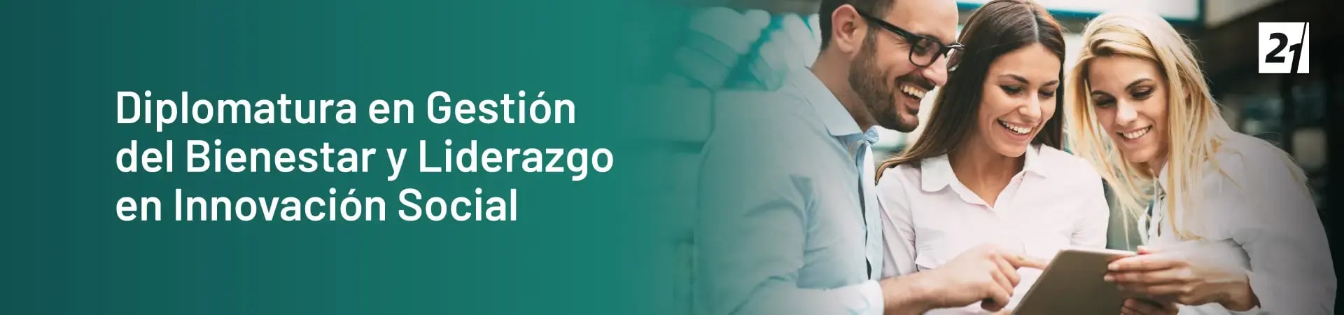 Header Desktop Diplomatura en Gestión del Bienestar y Liderazgo en Innovación Social