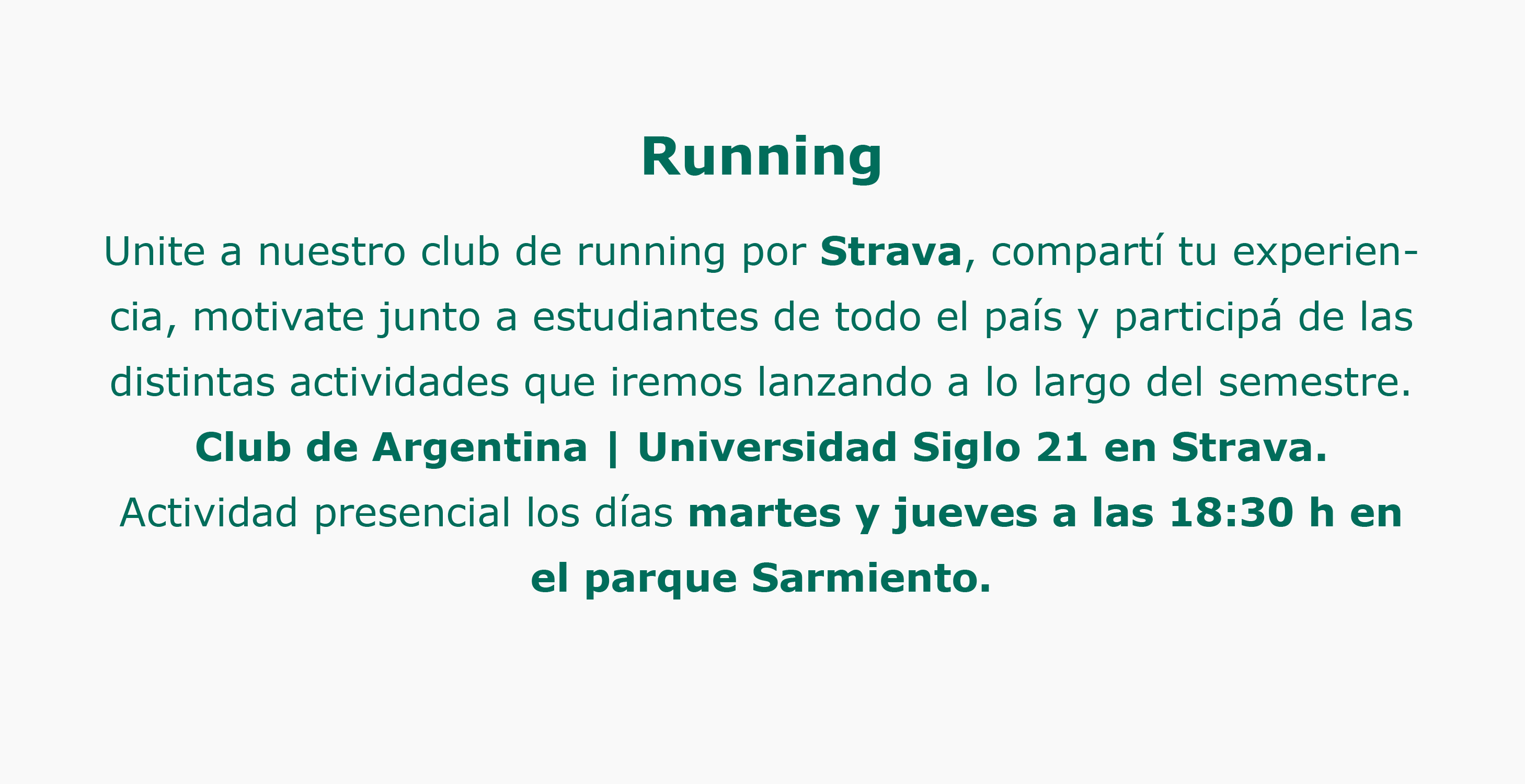 Running