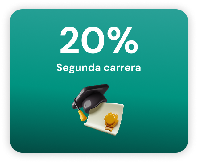 Descuento 20% segunda carrera Universidad Siglo 21
