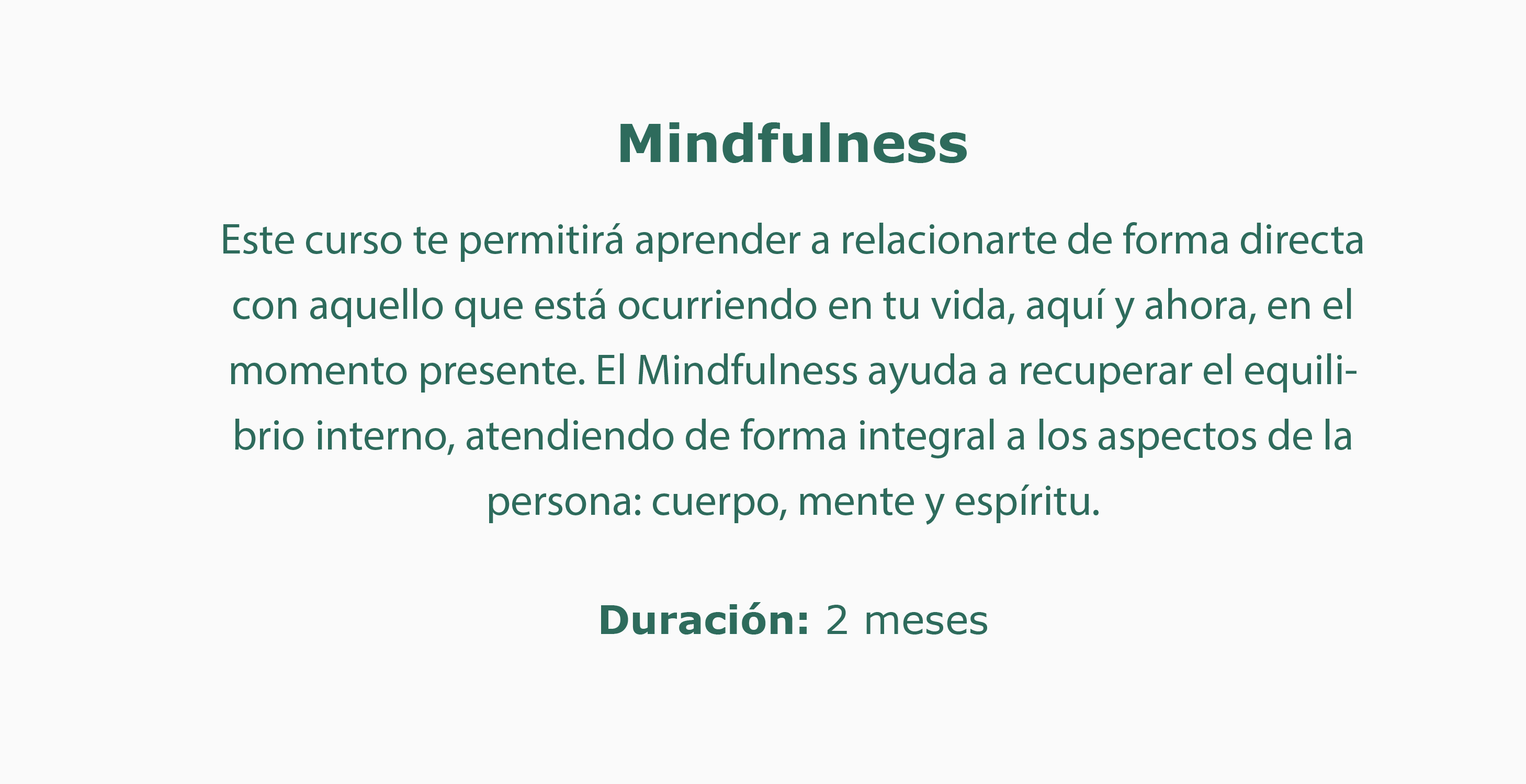 Vida 21 - Mindfulness