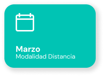 Tarjeta modalidad distancia apertura marzo Universidad Siglo 21